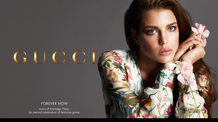 Gucci präsentiert neue Kampagne mit Charlotte Casiraghi