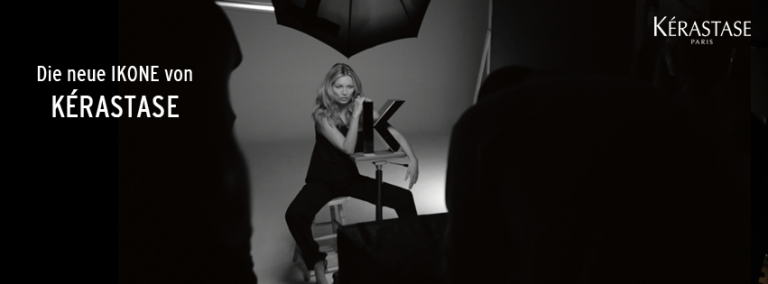 Kate Moss ist das neue Gesicht von Kérastase