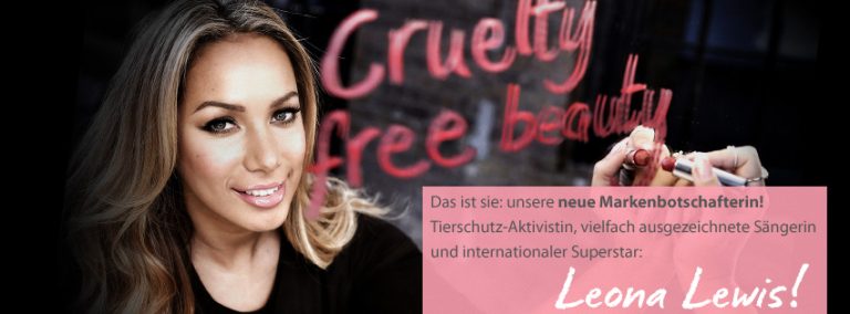 Leona Lewis wird Markenbotschafterin für tierfreundliches Kosmetikunternehmen
