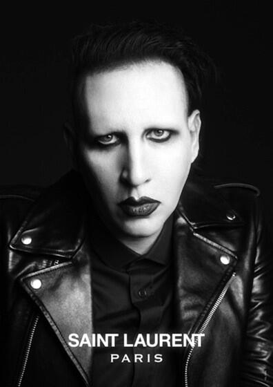 Music Project: Marilyn Manson modelt für Yves Saint Laurent
