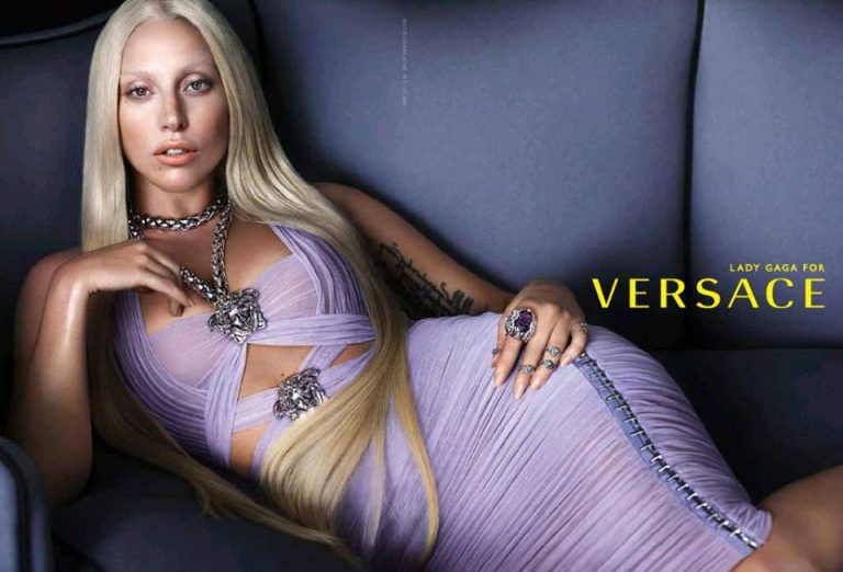 Lady Gaga für Versace