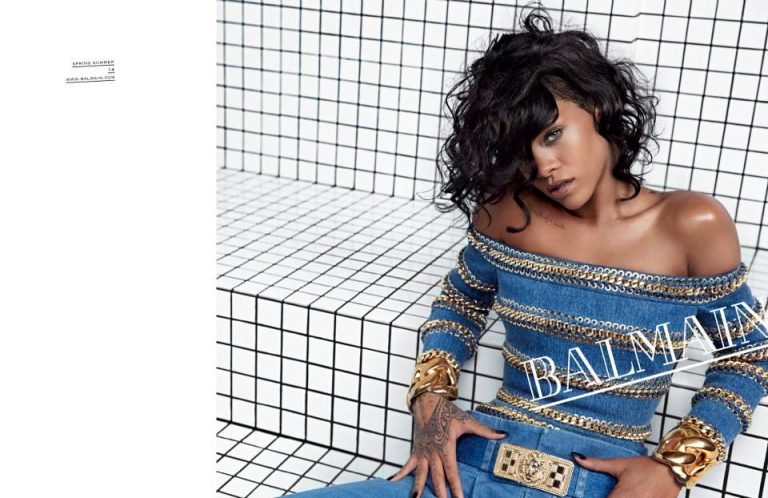 Rihanna ist das neue Gesicht von Balmain