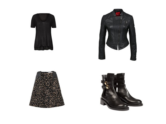 Punk Look in 4 Outfits